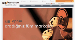 Desktop Screenshot of kilitdeposu.com